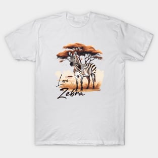 Happy Zebra T-Shirt